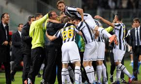 37° giornata: la Juventus festeggia a Trieste lo scudetto