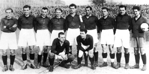 Lo Sparta Praga vincitore nel 1927