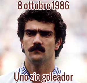 8 ottobre 1986: Uno zio goleador