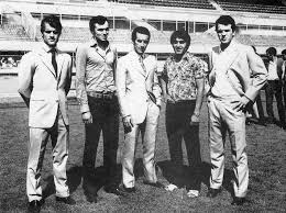 Juventus 1970/71: Capello, Landini, l'allenatore Picchi, Anastasi e Bettega