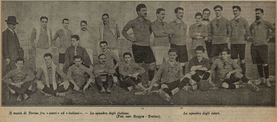 1911, Juventus e Torino per i caduti in Africa