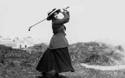 Margaret Abbott, la golfista con il cappellino